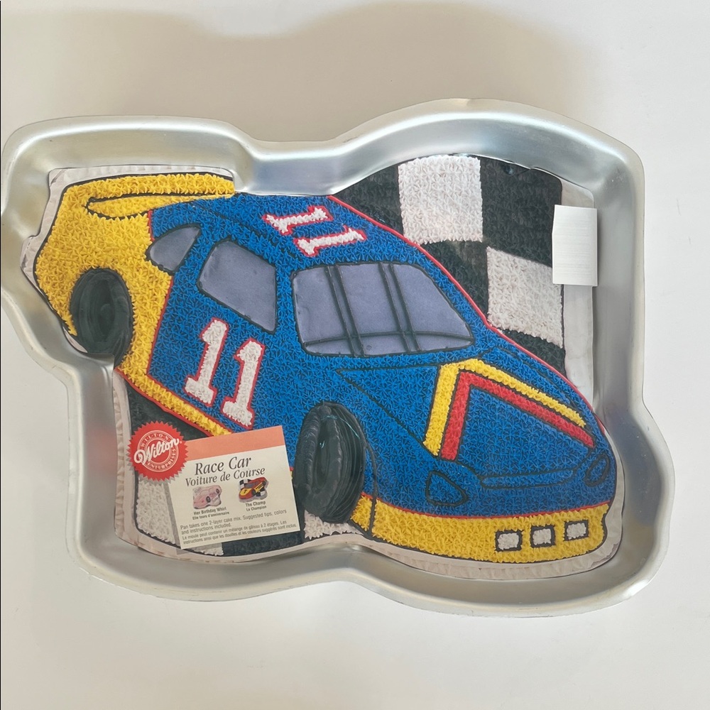 Vintage Wilton Race Car Cake Pan 1998 2105-1350
Nascar Racing